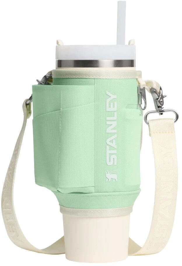 Stanley Carrying bag for thermos mug with straw The All-Day Quencher Carry-All 0.89L pistachio
