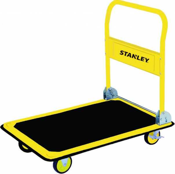vežimėlis plieno platforma 300 kg (pc528), stanley