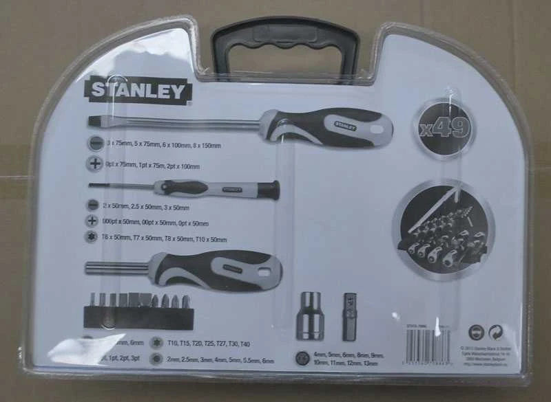 Atsuktuvų komplektas Stanley; 49 vnt.