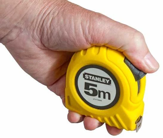 STANLEY MIARA ZWIJANA 5m PLASTIKOWY KORPUS, KARTA