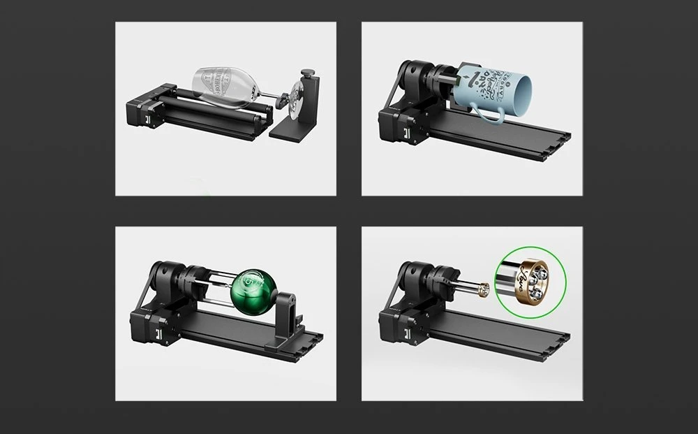 Stanley xTool rotacinis priedas 2 Pro - RA2 Pro