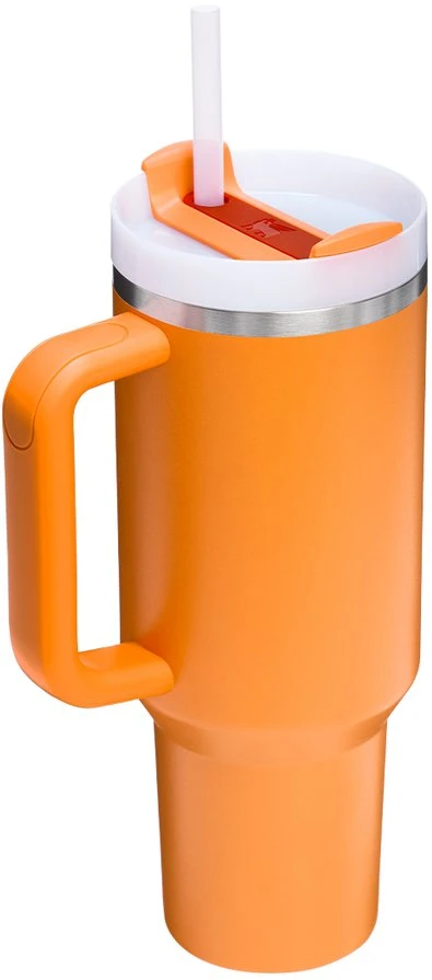 Gertuvė Stanley Quencher H2.O FlowState Tumbler 1.18 L - oranžinio koralo spalvos