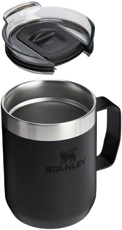 Terminis puodelis Stanley Classic Legendary Camp Juodas 2.0, 230 ml