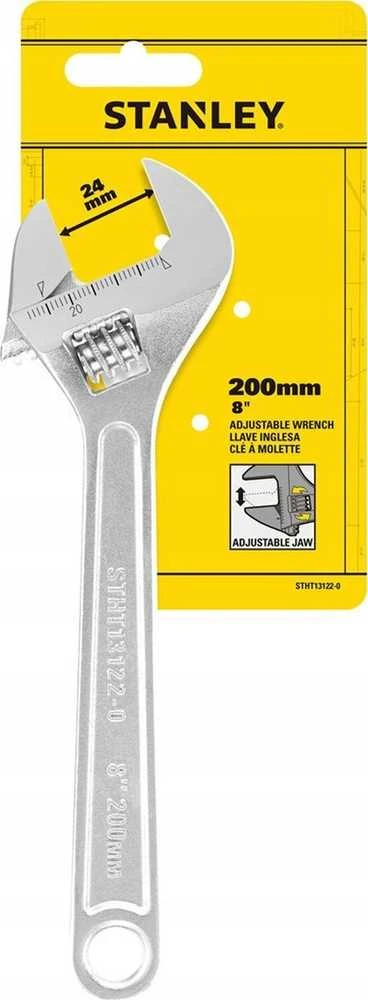 Stanley ST.KLUCZ NASTAWNY METALOWY 8/200MM