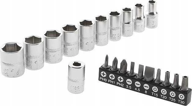 Stanley ST. RINKINYS SU RETKETU 1/4" 120T, LIZDAI IR ANTGALIAI