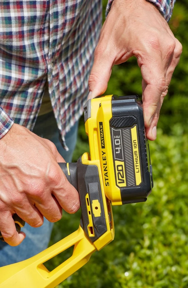 Akumuliatorinės gyvatvorių žirklės Stanley 5035048750179