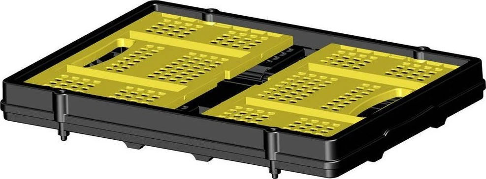 Sulankstoma Krepšys - Stanley SXWT-FT505-SP 25kg 50L Juodas Geltonas