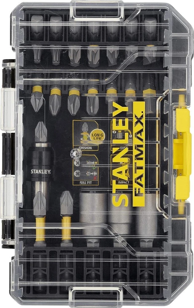 Sukimo antgalių rinkinys Stanley STA88557-XJ; 32 vnt.