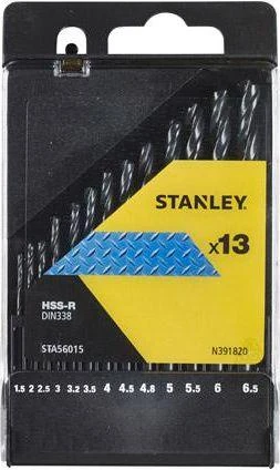 Grąžtas Stanley STA.WIERTŁA Rinkinys DO METALU 10vnt.