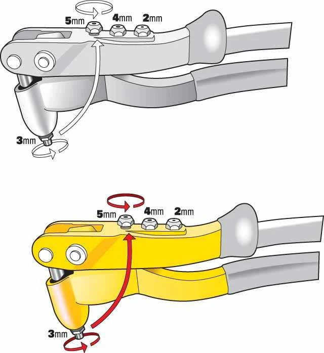 Rankinis Knee Diklis Stanley ''Contractor Grade Riveter''