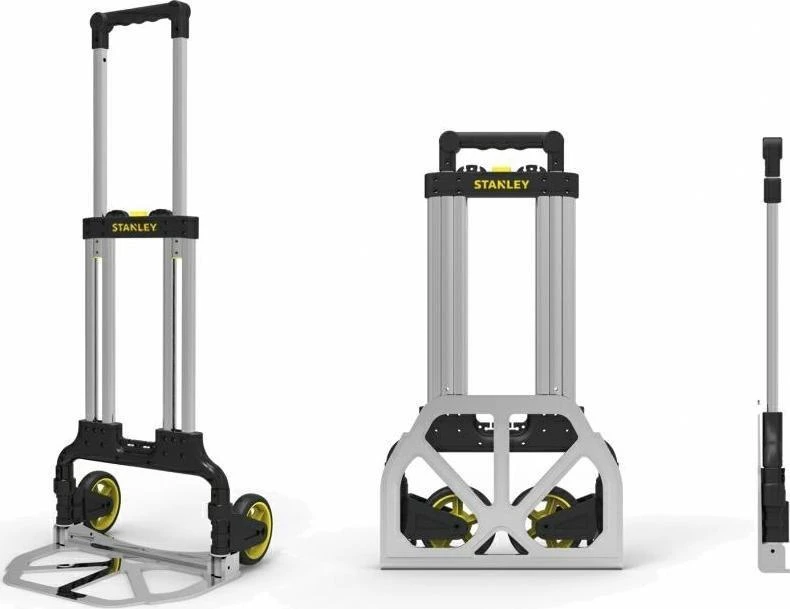 Stanley Fatmax Sack Barrow Folding Aliuminio 70 kg FXWT-705 Juodas, Sidabrinis