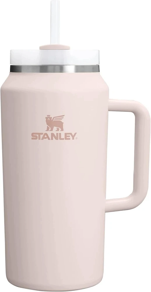 Stanley Termosas su šiaudeliu The Quencher H2.0 Tumbler 1,90 l šviesiai rožinis 2.0
