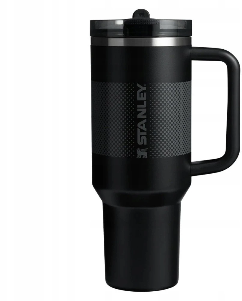 Stanley Thermal mug with a straw The Quencher ProTour Flip Straw Tumbler 1.18L juodas