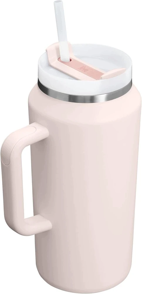 Stanley Termosas su šiaudeliu The Quencher H2.0 Tumbler 1,90 l šviesiai rožinis 2.0