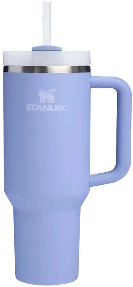 Stanley Termosinis puodelis su šiaudeliu The Quencher H2.O FlowState Tumbler 1.18L mėlynai violetinis