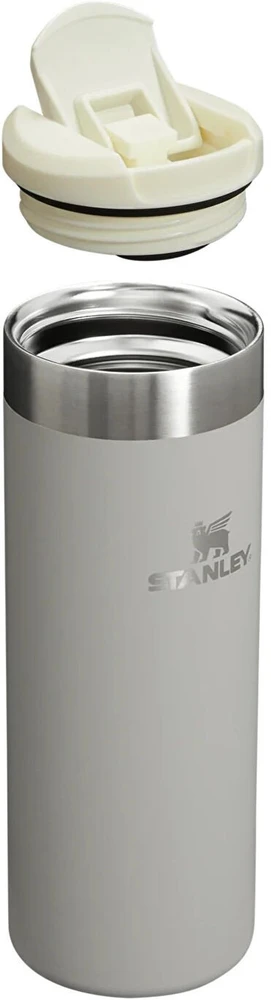 Termopuodelis Stanley Aerolight Transit, 0,47 l, Pilkas su baltu dangteliu