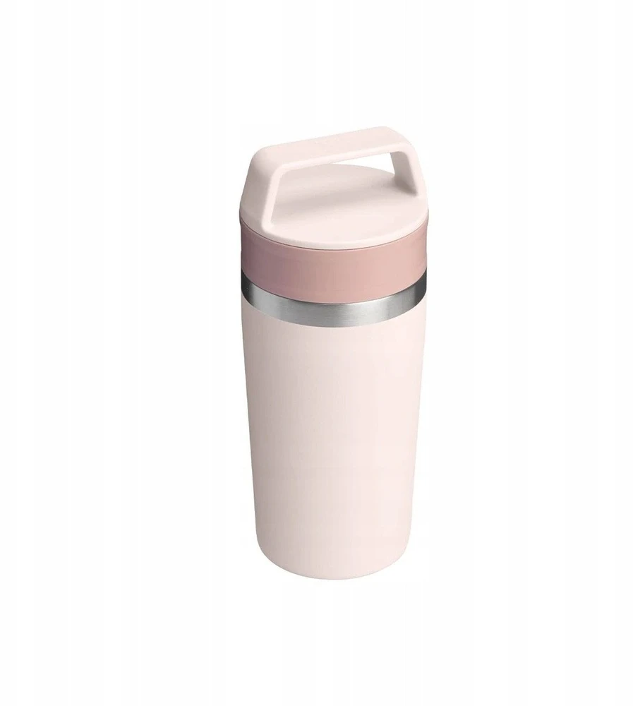 Kelioninis termo puodelis Stanley the Café-To-Go Rose Quartz, 350 ml