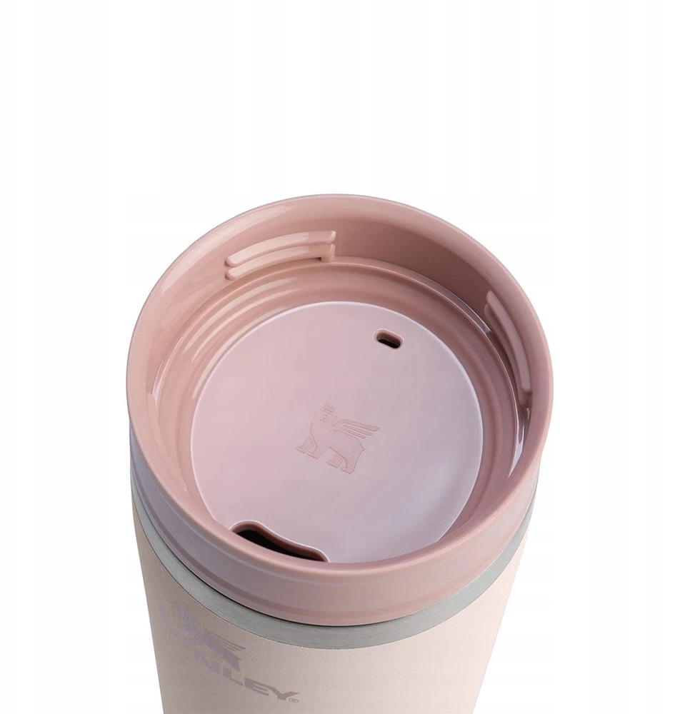 Stanley „Café-To-Go“ kelioninis termo puodelis, 0,47 l, rožinio kvarco spalvos