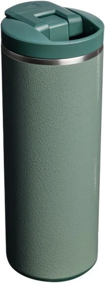 Stanley Transit Fliptop Hammertone žalias termosas puodelis, 0,35 l