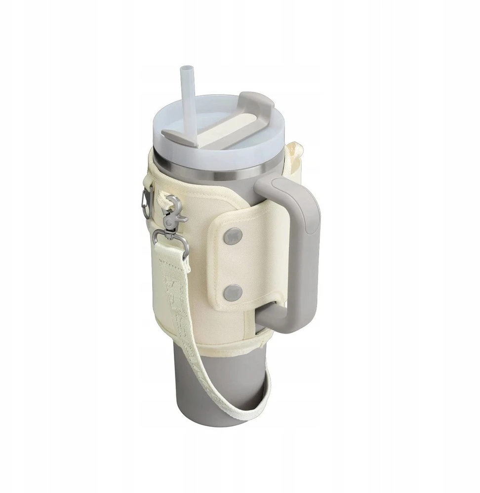 Gertuvės krepšys su kišenėmis Stanley All-Day Quencher Carry-All 0,89 L - kreminės spalvos
