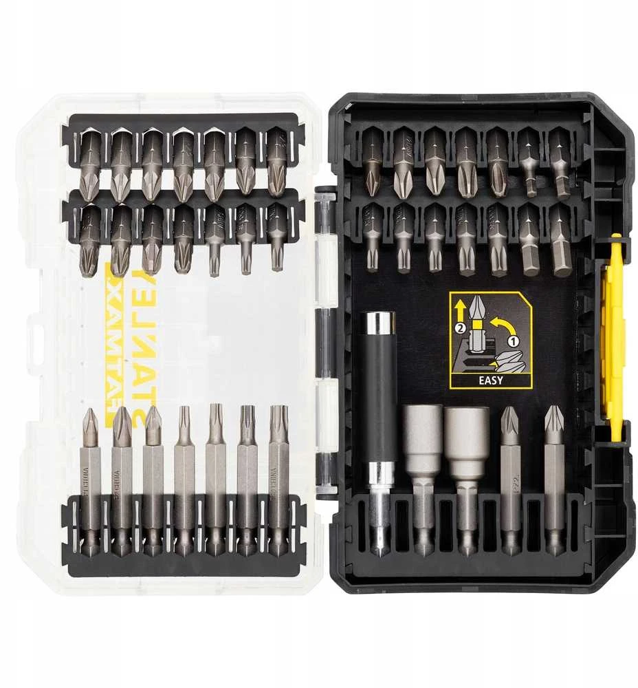 DRILL/DRIVER SET WITH ACCESSORIES SFMCK101D1S STANLEY