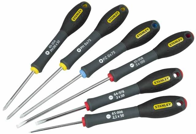 Atsuktuvų komplektas Stanley FatMax; 6 vnt.