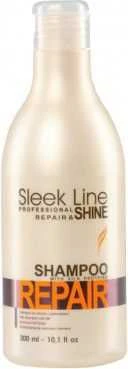 Šampūnas pažeistiems plaukams Stapiz Sleek Line Repair 300ml