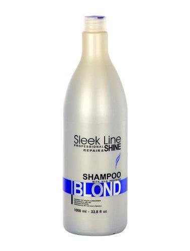 Šampūnas šviesiems plaukams Stapiz Sleek Line Blond 1000ml