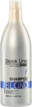 Šampūnas šviesiems plaukams Stapiz Sleek Line Blond 1000ml