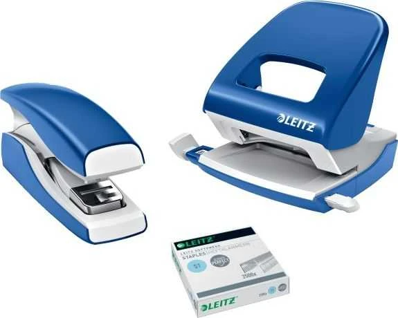 Leitz segiklis LEITZ NEXXT SOFTPRESS STAPLER Mėlynas FLAT CLINCH