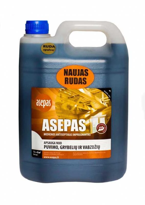 Staples antiseptikai ASEPAS rudi 10 l