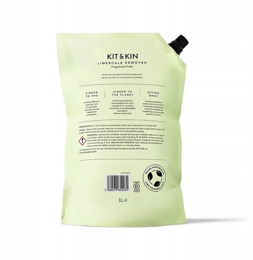Staples Kit & Kin odkamieniacz - REFILL 1L