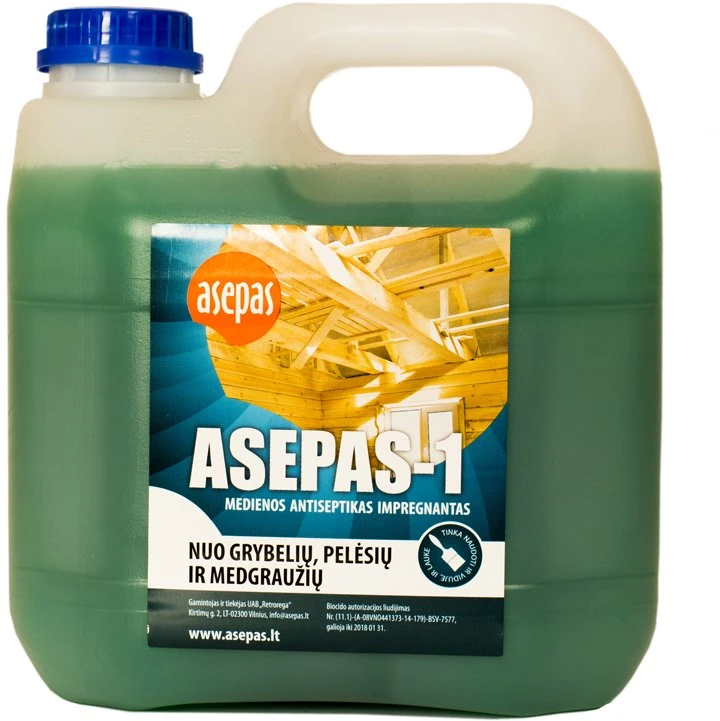 Staples Sąsagėlės antiseptinis ASEPAS-1 3L