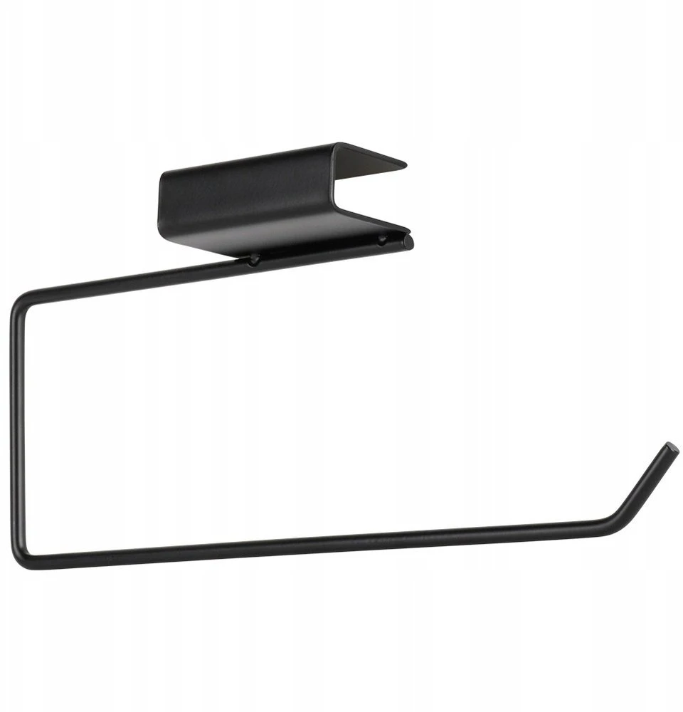 Staples Popierinių rankšluosčių laikiklis Vilde, metalinis, juodas, 30x4,5x13 cm