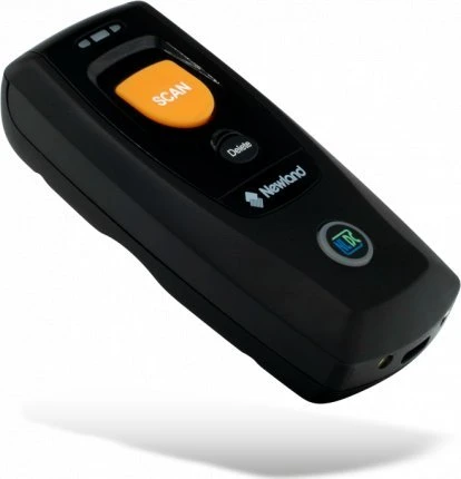 Newland BS80 Piranha II skaitytuvas su oranžiniu mygtuku