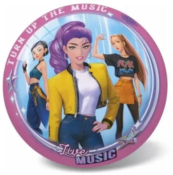 Žvaigždžių Piki STAR kamuoliukas 14 cm Music 33548