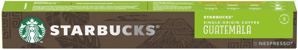 Nestle „Starbucks Origin Guatemala Nespresso“ 10 vnt.
