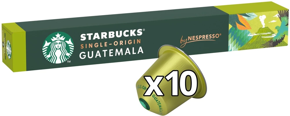 Nestle „Starbucks Origin Guatemala Nespresso“ 10 vnt.