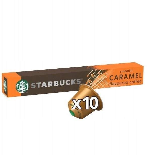 STARBUCKS CARAMEL kapsulinė kava Nespresso 10vnt.