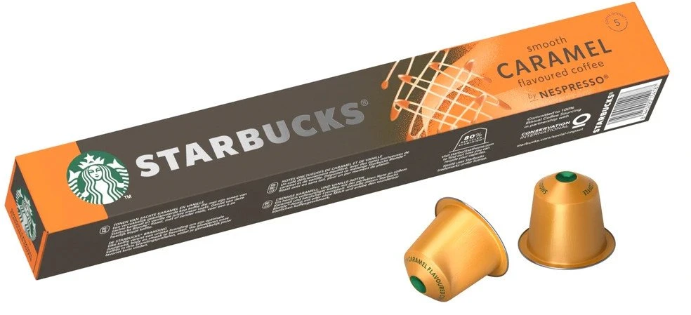 STARBUCKS CARAMEL kapsulinė kava Nespresso 10vnt.