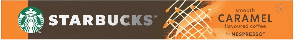 STARBUCKS CARAMEL kapsulinė kava Nespresso 10vnt.