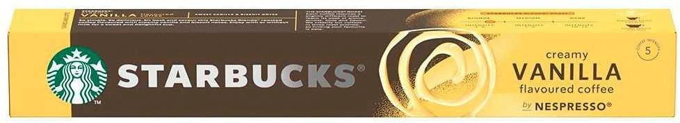 STARBUCKS VANILLA kapsulinės kavos kapsulės, skirtos Nespresso, 10 vnt.