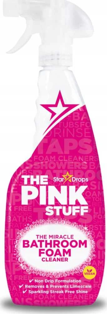 The Pink Stuff The Miracle Bathroom Foam Cleaner vonios valymo putos, 750 ml