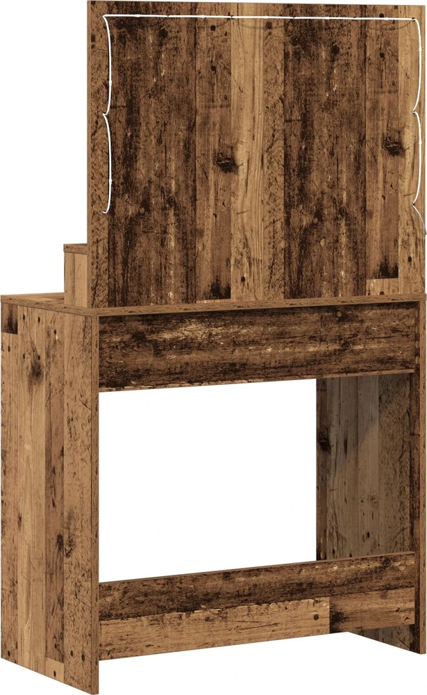 Makiažo stalas Senas medis 75,5 x 41 x 135 cm Apdirbta mediena
