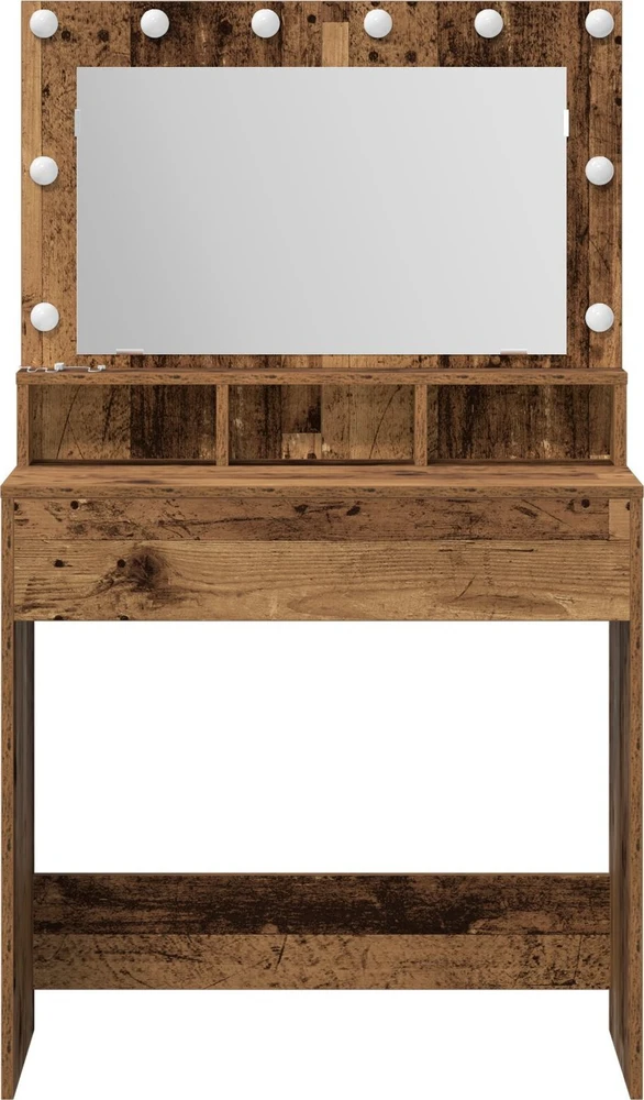 Makiažo stalas Senas medis 75,5 x 41 x 135 cm Apdirbta mediena