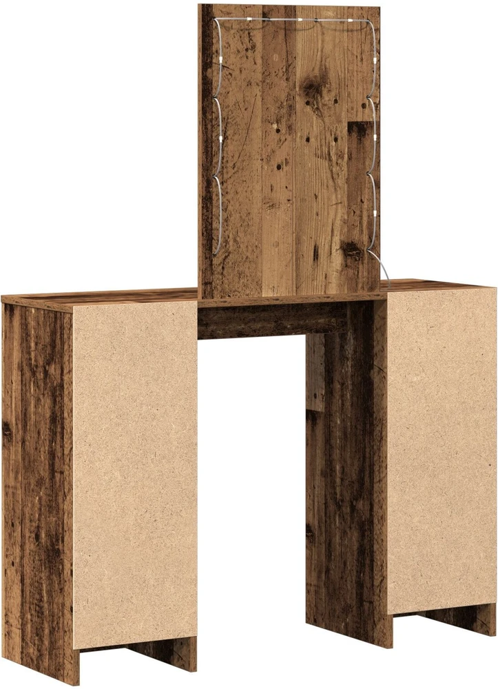 Makiažo stalas Ruda 102 x 33 x 135 cm Apdirbta mediena