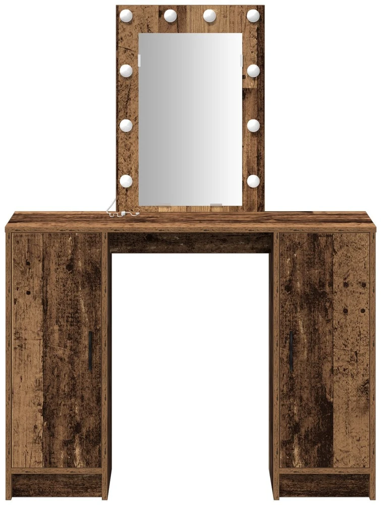 Makiažo stalas Ruda 102 x 33 x 135 cm Apdirbta mediena