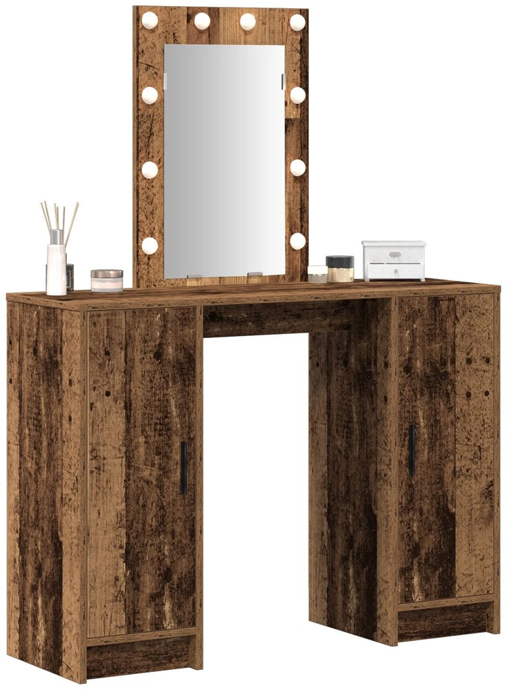 Makiažo stalas Ruda 102 x 33 x 135 cm Apdirbta mediena