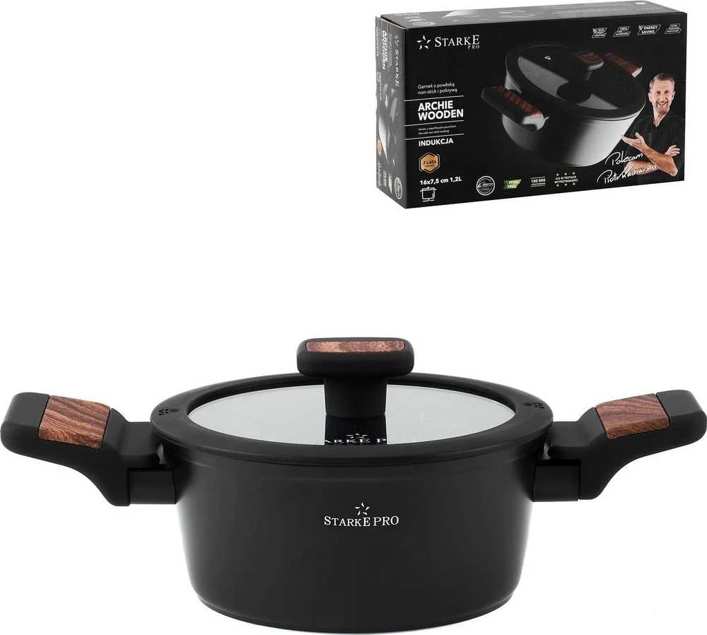 Starke Pro Archie Medinis tradicinis puodas 1,2 l