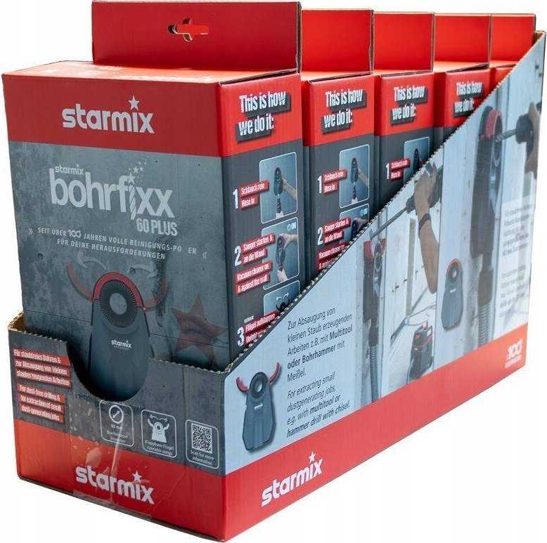 STARMIX BEDULKĖS GRĖŽIMO PRIEDAS BOHRFIXX 60 PLUS